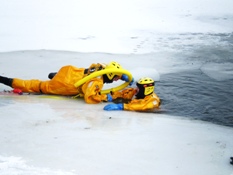 Ice Rescue Training 014